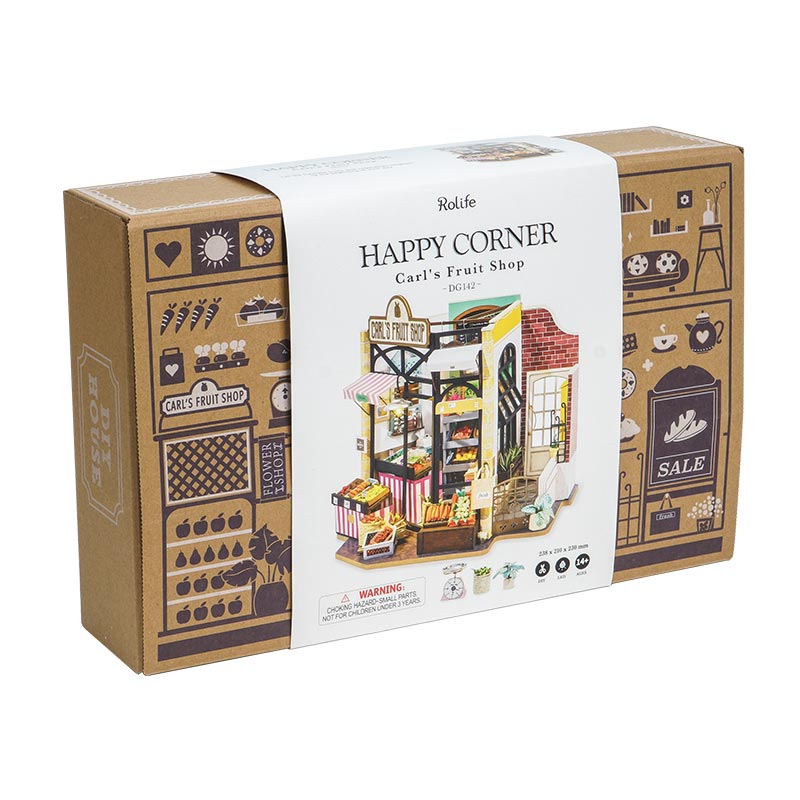 Robotime 3D Puzzle Carl's Fruit Shop DG142