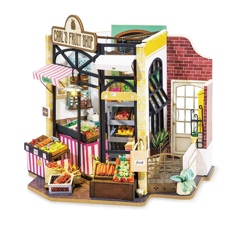 Robotime 3D Puzzle Carl's Fruit Shop DG142