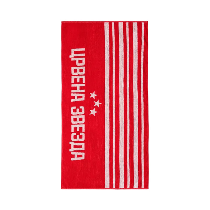 Peškir Crvena Zvezda Plažni 70x140cm Pruge