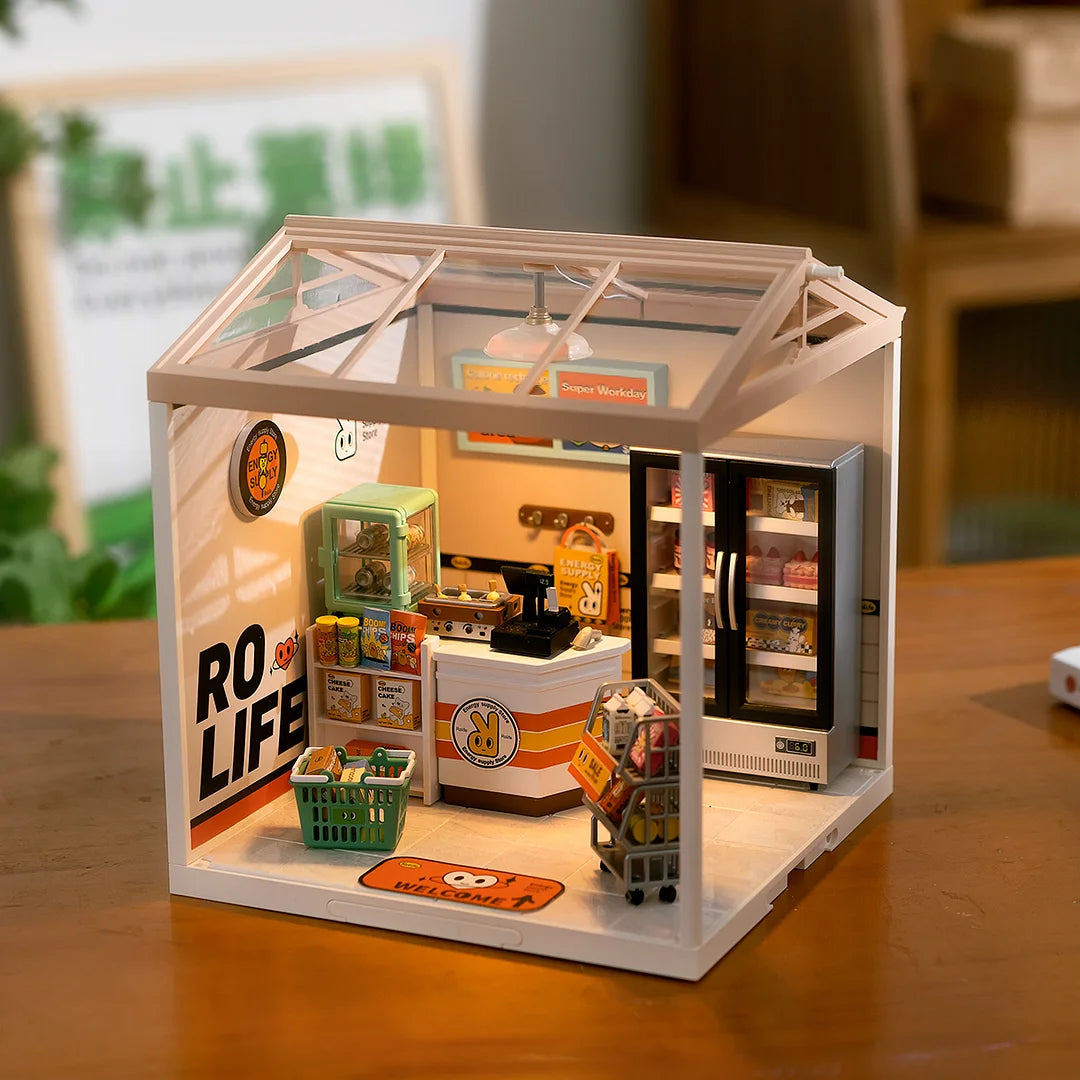 Robotime 3D Puzzle Energy Supply Store DW002