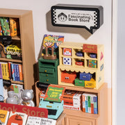 Robotime 3D Puzzle Fascinating Bookstore