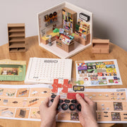 Robotime 3D Puzzle Fascinating Bookstore