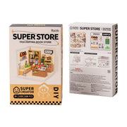 Robotime 3D Puzzle Fascinating Bookstore