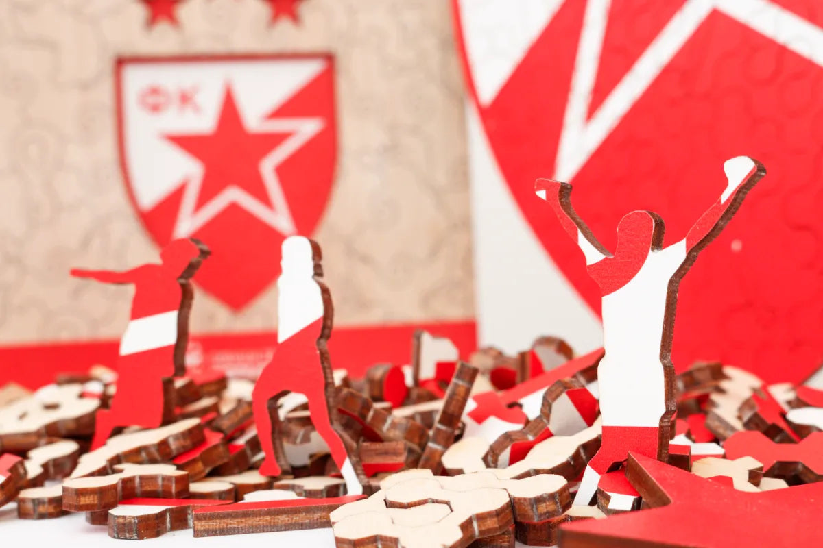 Drvene puzle FK Crvena Zvezda