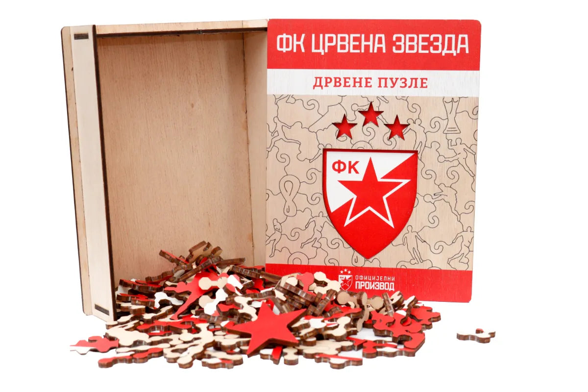 Drvene puzle FK Crvena Zvezda