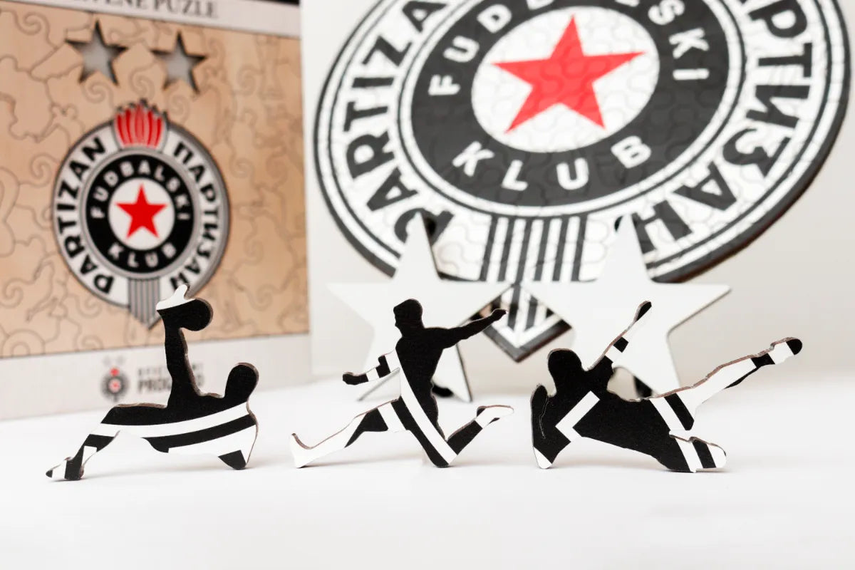 Drvene puzle FK Partizan