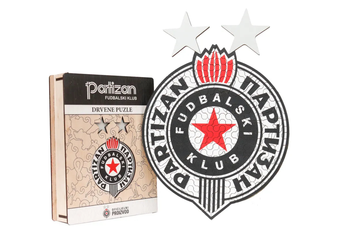 Drvene puzle FK Partizan