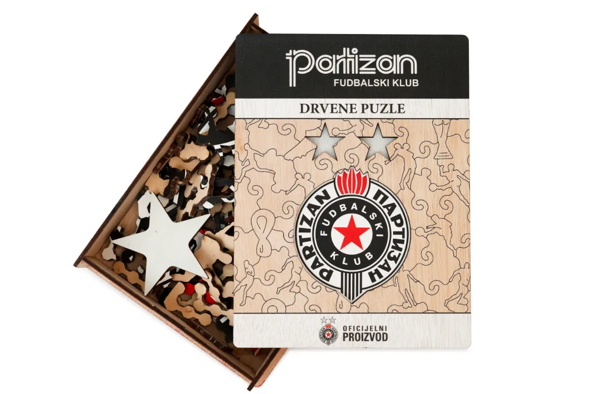 Drvene puzle FK Partizan