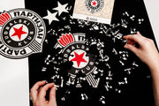 Drvene puzle FK Partizan