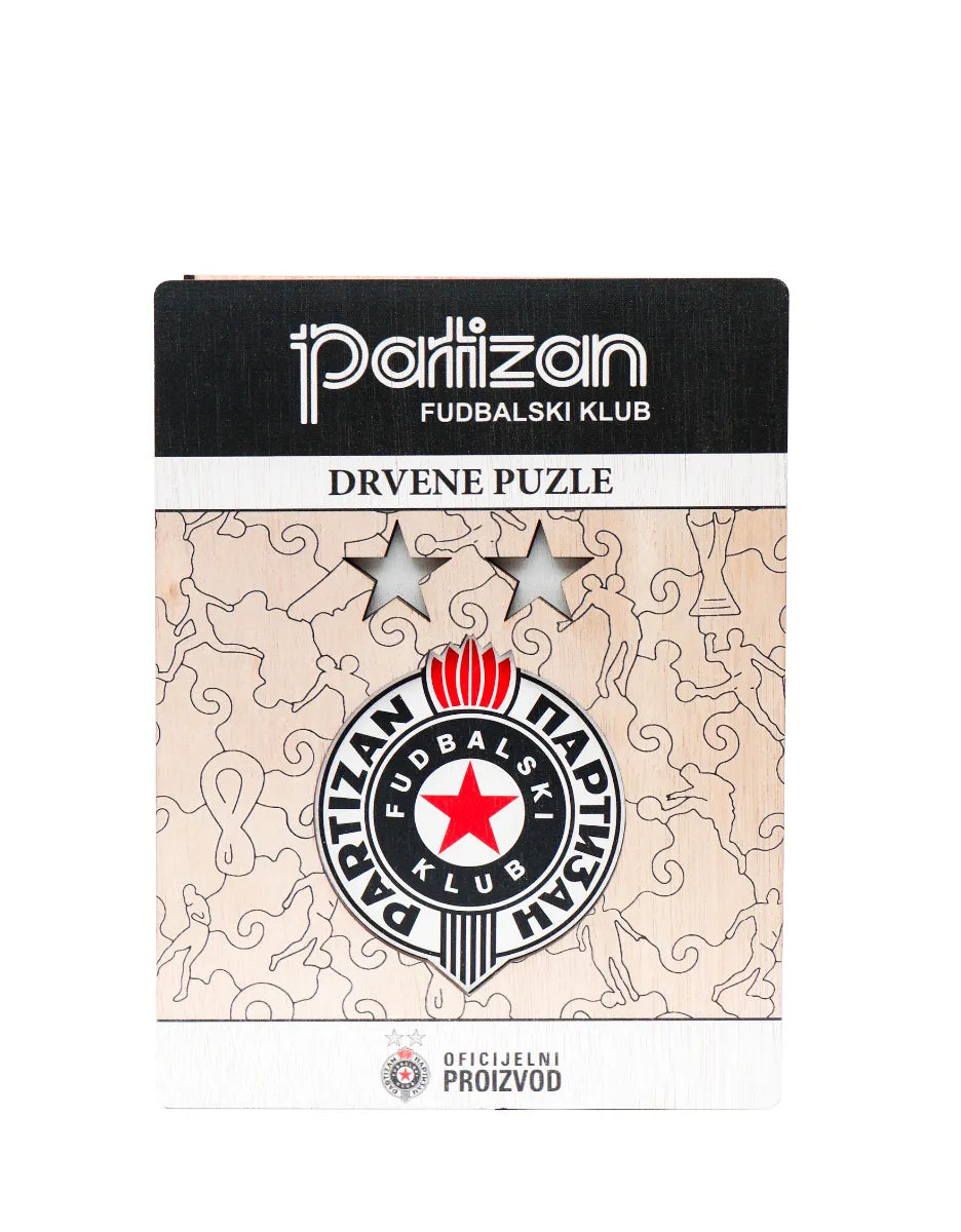 Drvene puzle FK Partizan