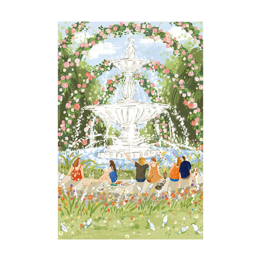2D puzzle Robotime Afternoon Fountain