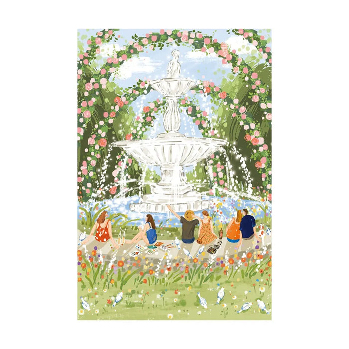 2D puzzle Robotime Afternoon Fountain