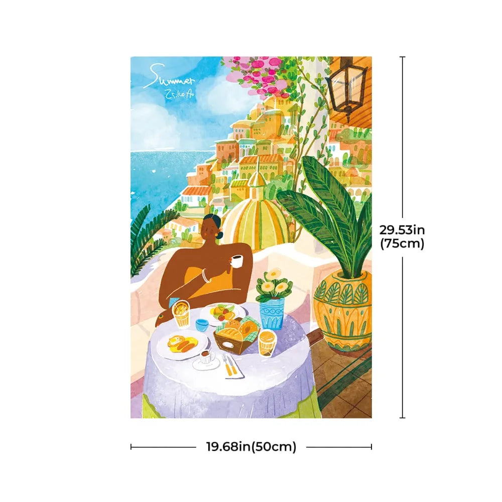 2D puzzle Robotime Amalfi Holiday