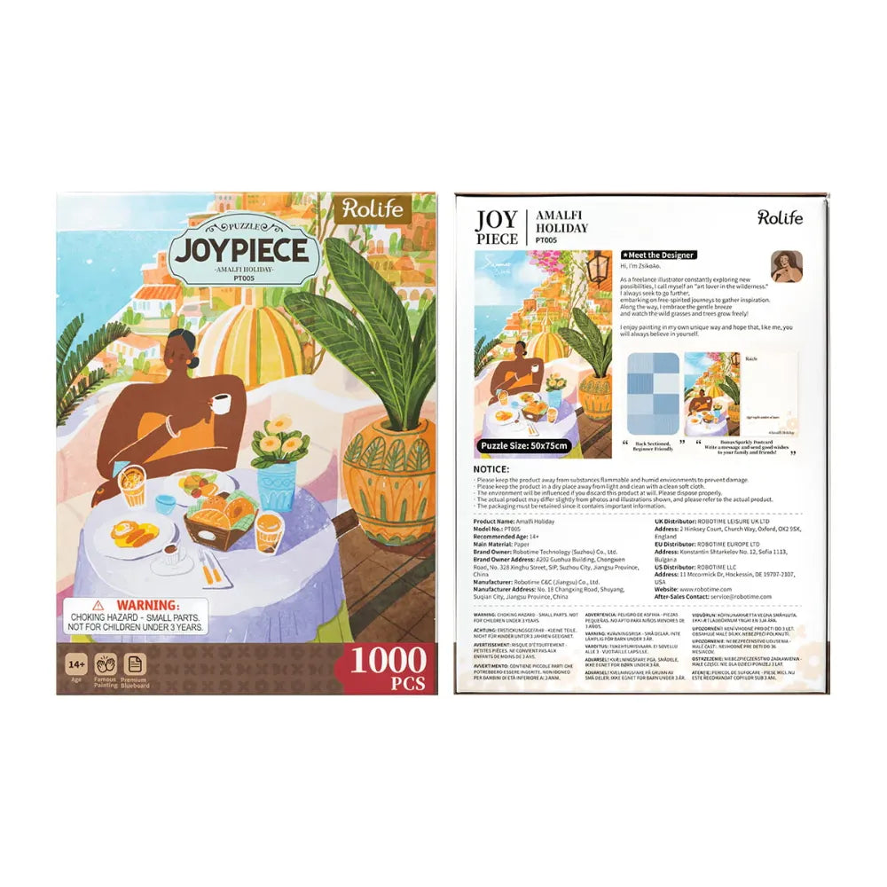 2D puzzle Robotime Amalfi Holiday