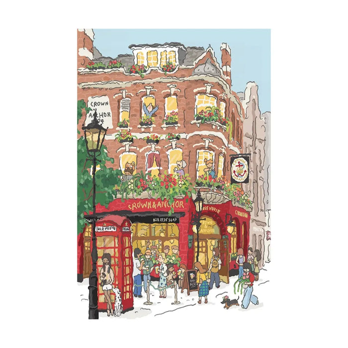 2D puzzle Robotime Welcome to Covent Garden