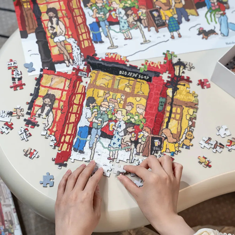 2D puzzle Robotime Welcome to Covent Garden