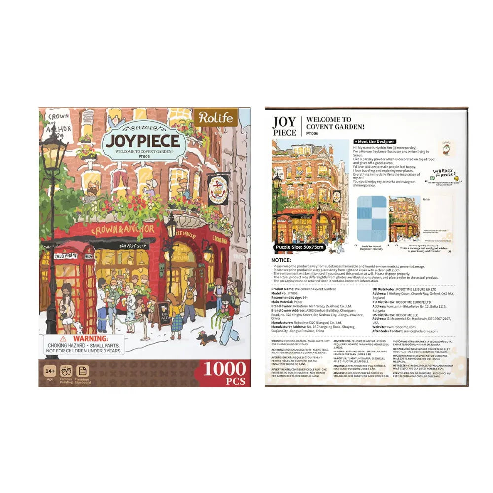 2D puzzle Robotime Welcome to Covent Garden