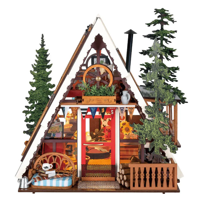 3D Puzzle Robotime  A-Frame Cabin DG181