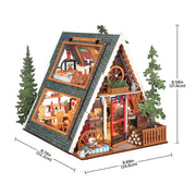 3D Puzzle Robotime  A-Frame Cabin DG181