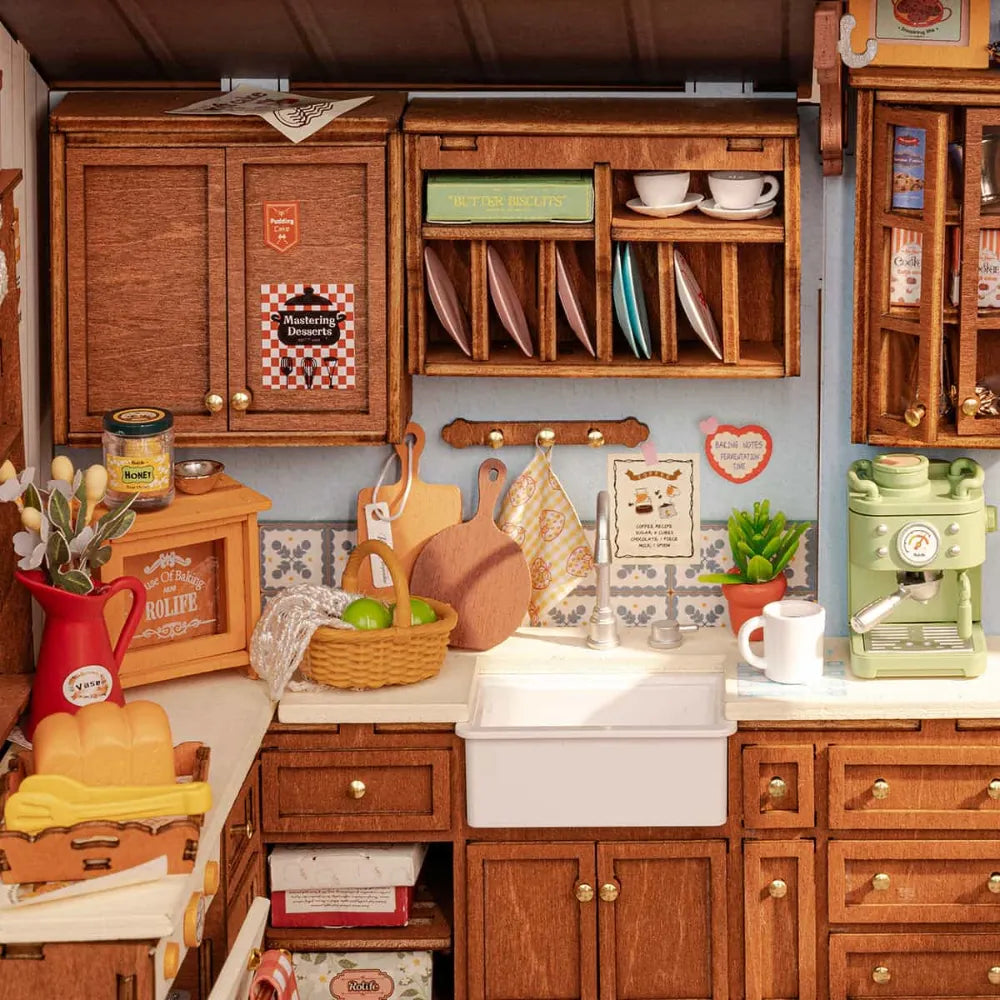 3D puzzle Robotime - Baking Kitchen DG172
