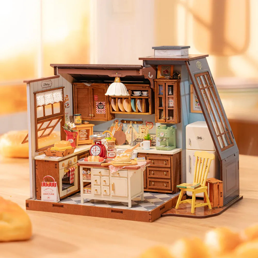 3D puzzle Robotime - Baking Kitchen DG172