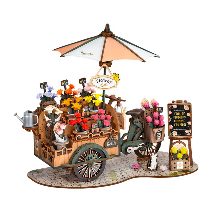 Robotime 3D Puzzle Blossom Cart TGS03