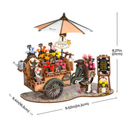 Robotime 3D Puzzle Blossom Cart TGS03