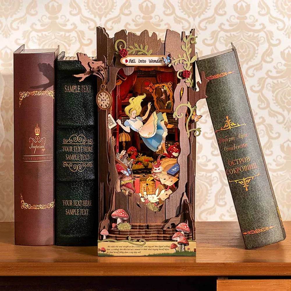 3D puzzle Robotime Book Nook Fall into Wonder TGB12