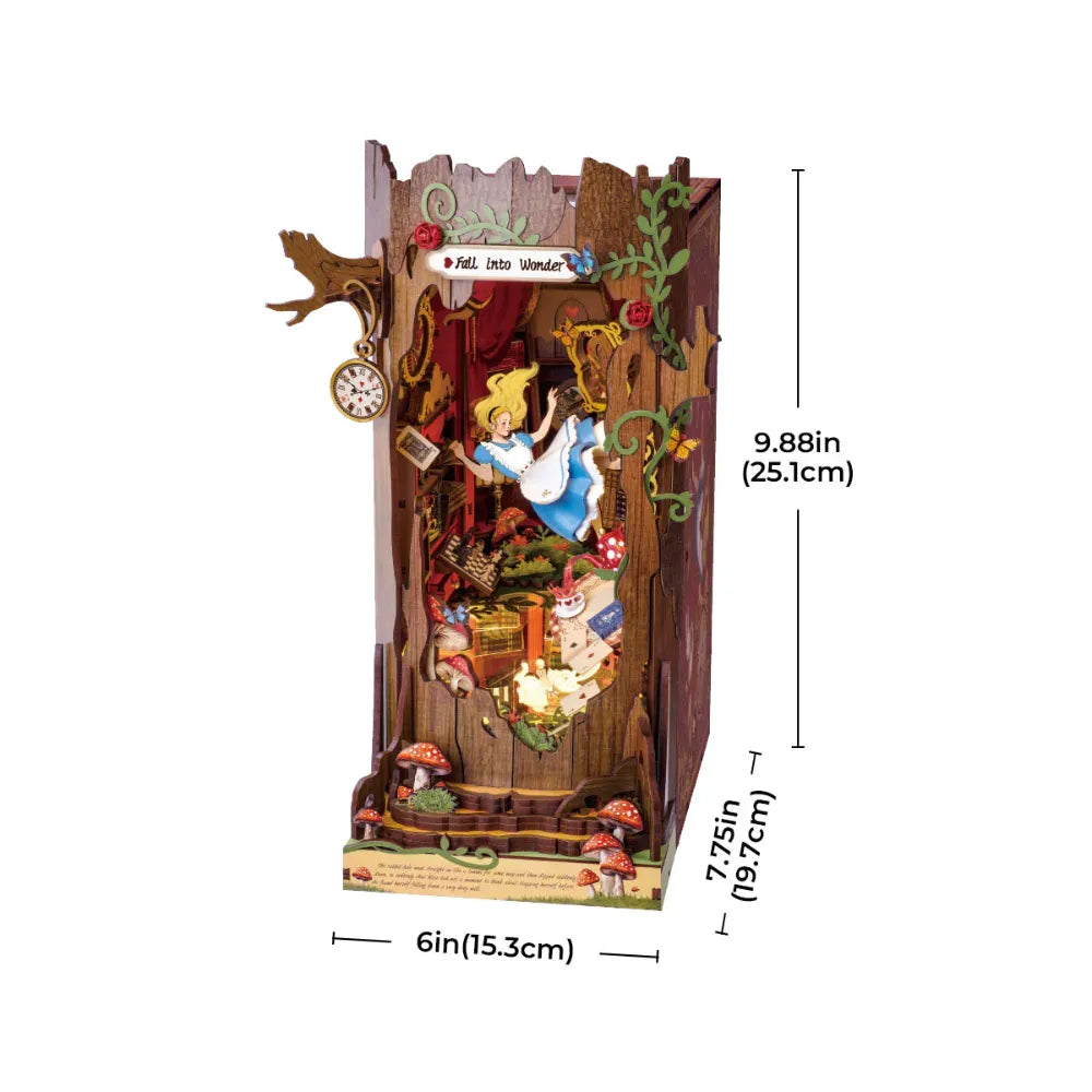 3D puzzle Robotime Book Nook Fall into Wonder TGB12