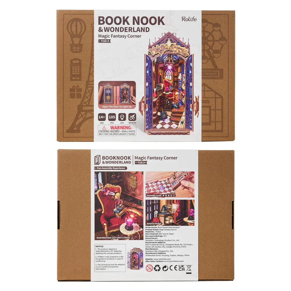3D puzzle Robotime Book Nook Magic Fantasy Corner TGB14