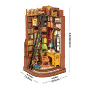 3D puzzle Robotime Book Nook Silent Corner Study