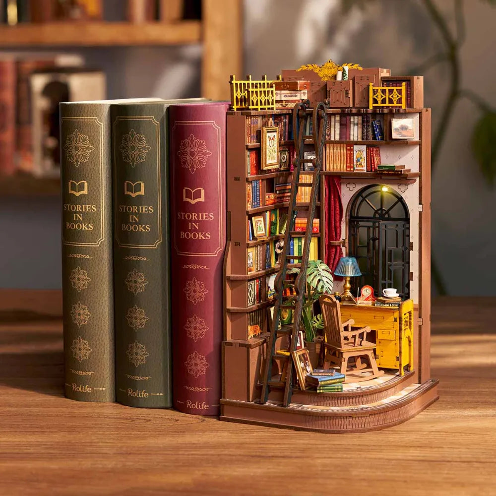 3D puzzle Robotime Book Nook Silent Corner Study