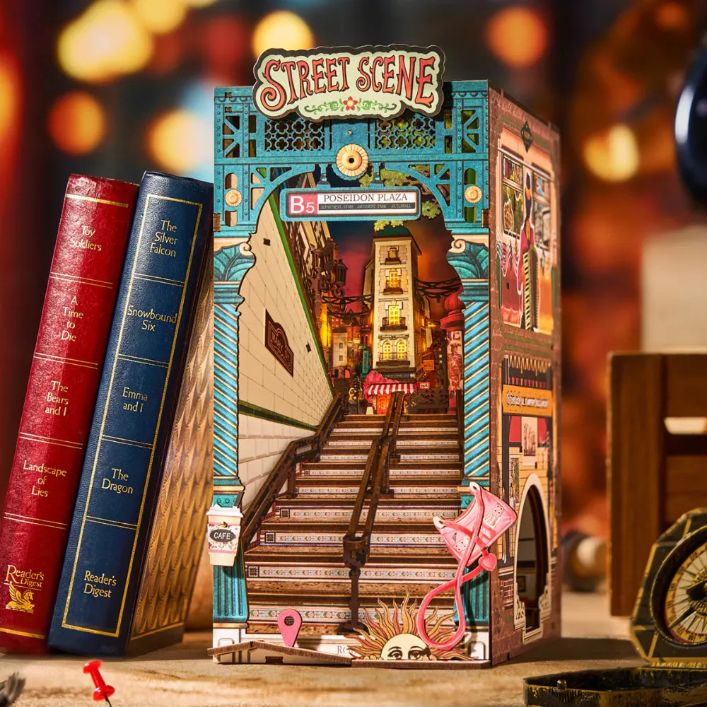 3D puzzle Robotime Book Nook Street Scene TGB13