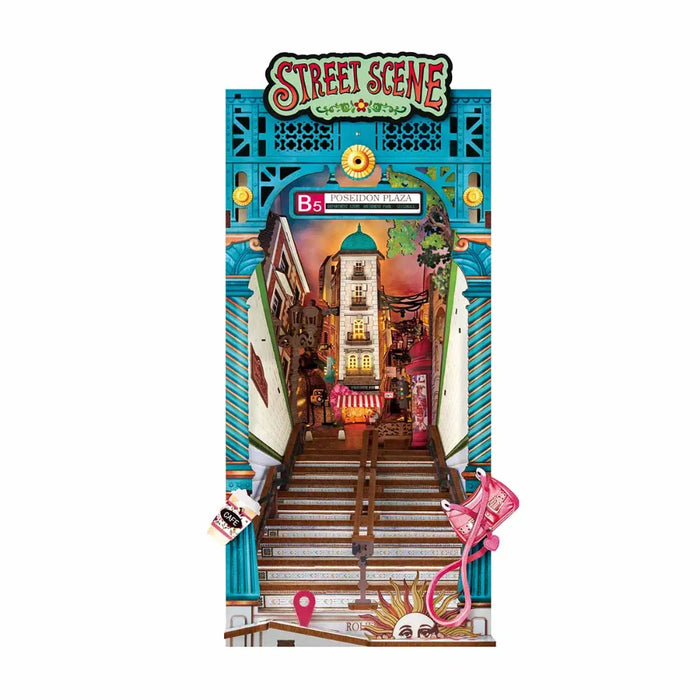 3D puzzle Robotime Book Nook Street Scene TGB13