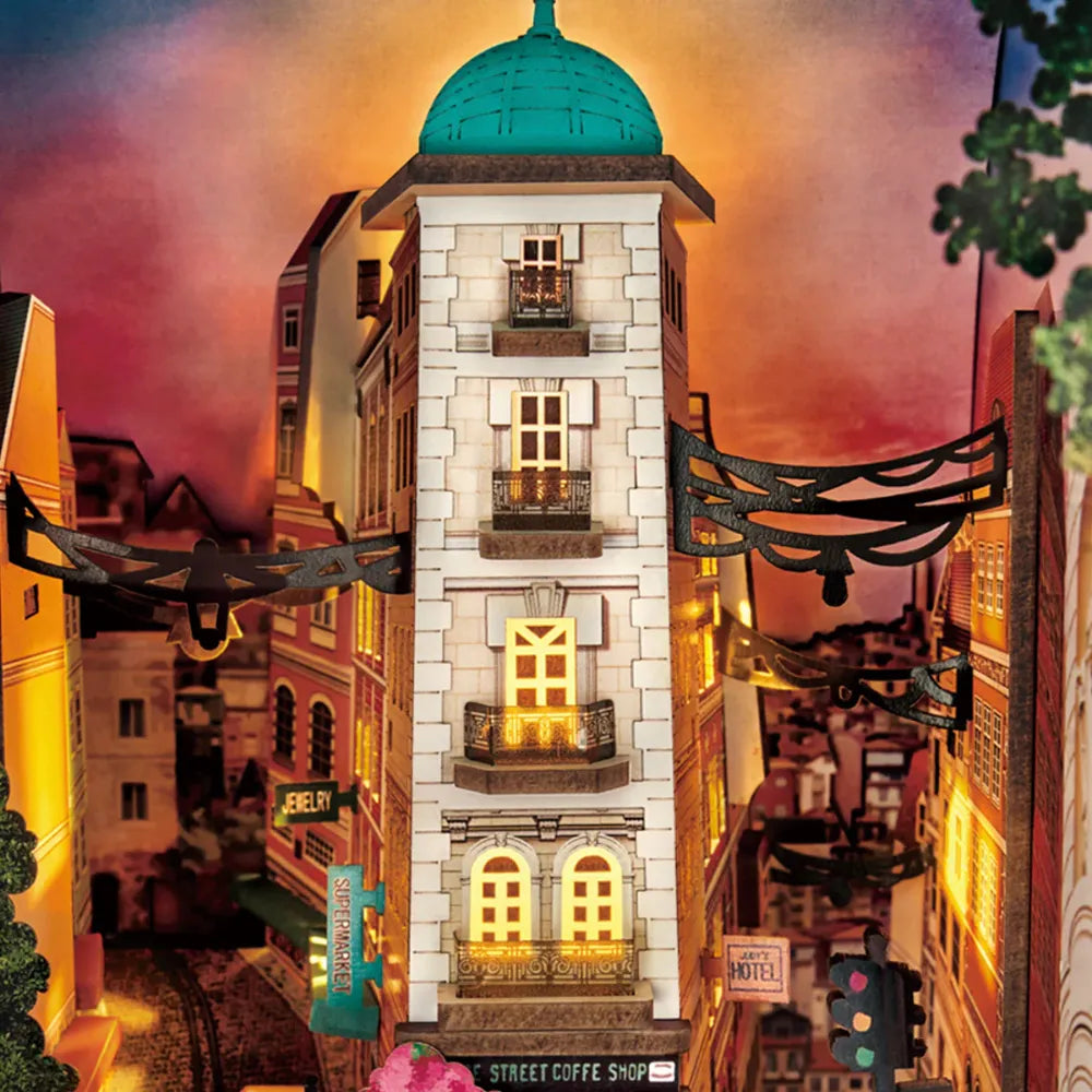 3D puzzle Robotime Book Nook Street Scene TGB13