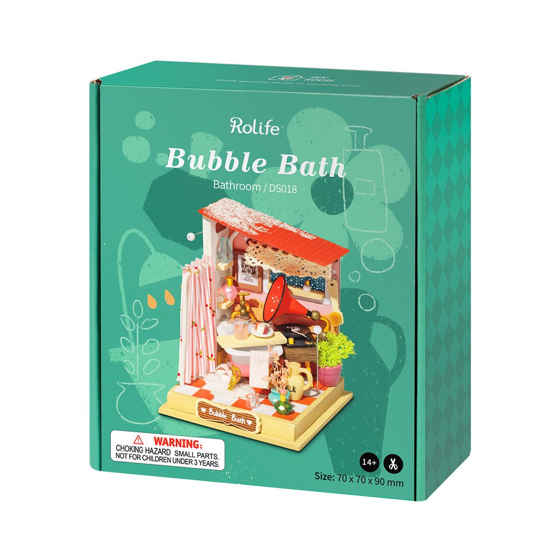 3D puzzle Robotime –  Bubble Bath Bathroom
