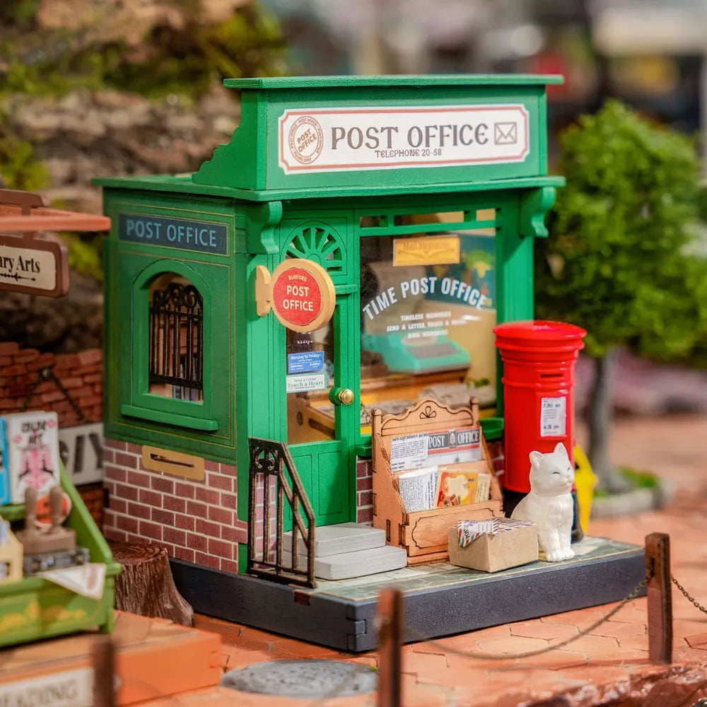Robotime 3D Puzzle Century Post Office DS037