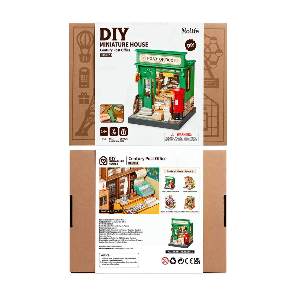 Robotime 3D Puzzle Century Post Office DS037