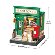 Robotime 3D Puzzle Century Post Office DS037
