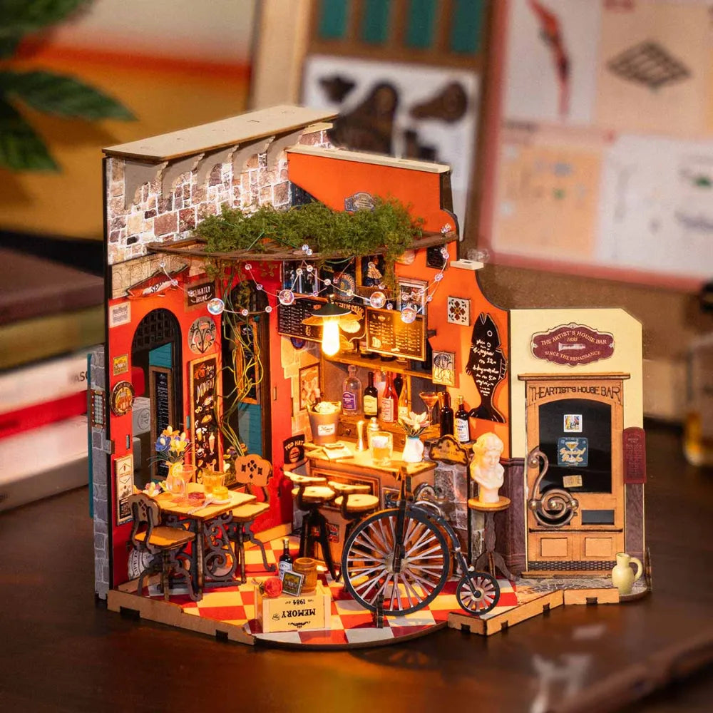3D puzzle Robotime Cheers Bar & Dining