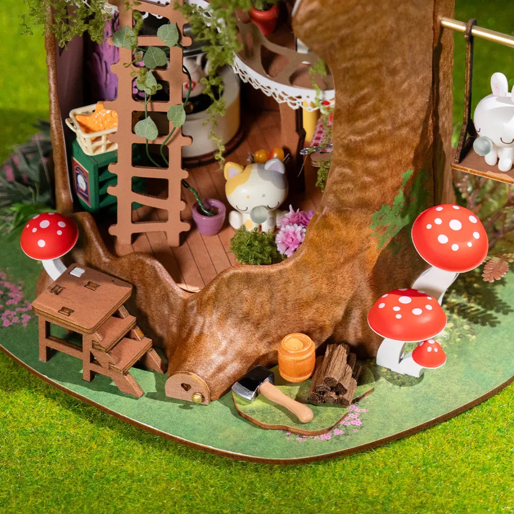 3D puzzle Robotime Fairytale Tree House DG179