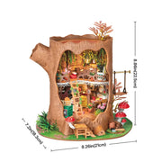 3D puzzle Robotime Fairytale Tree House DG179