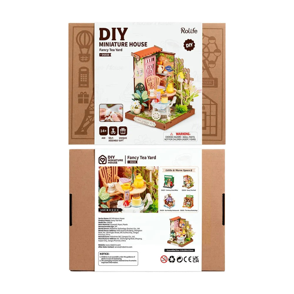 Robotime 3D Puzzle Fancy Tea Yard DS038