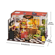 3D Puzzle Robotime Rolife Garage Workshop DG165