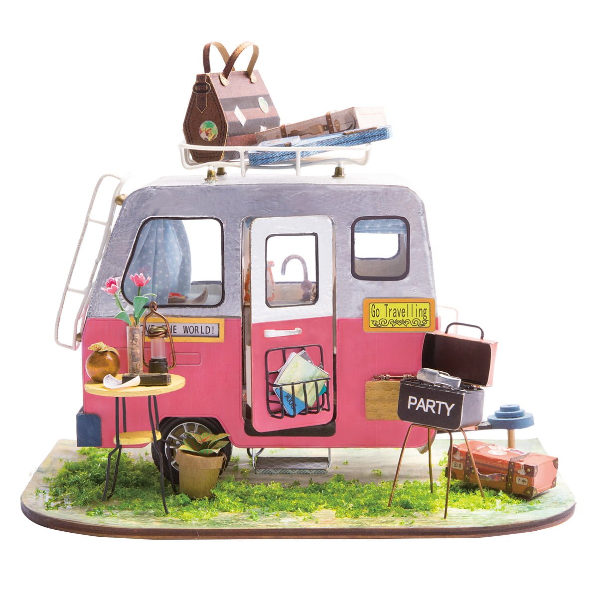 3D puzzle Robotime - Happy camper
