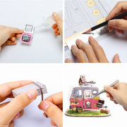 3D puzzle Robotime - Happy camper