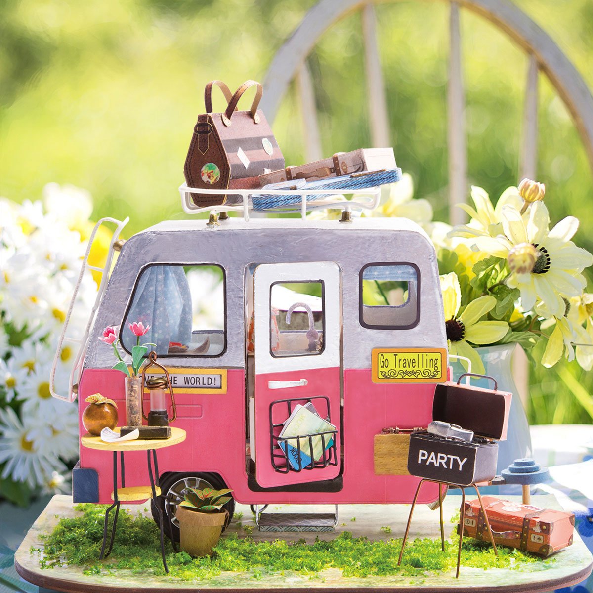 3D puzzle Robotime - Happy camper