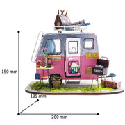3D puzzle Robotime - Happy camper