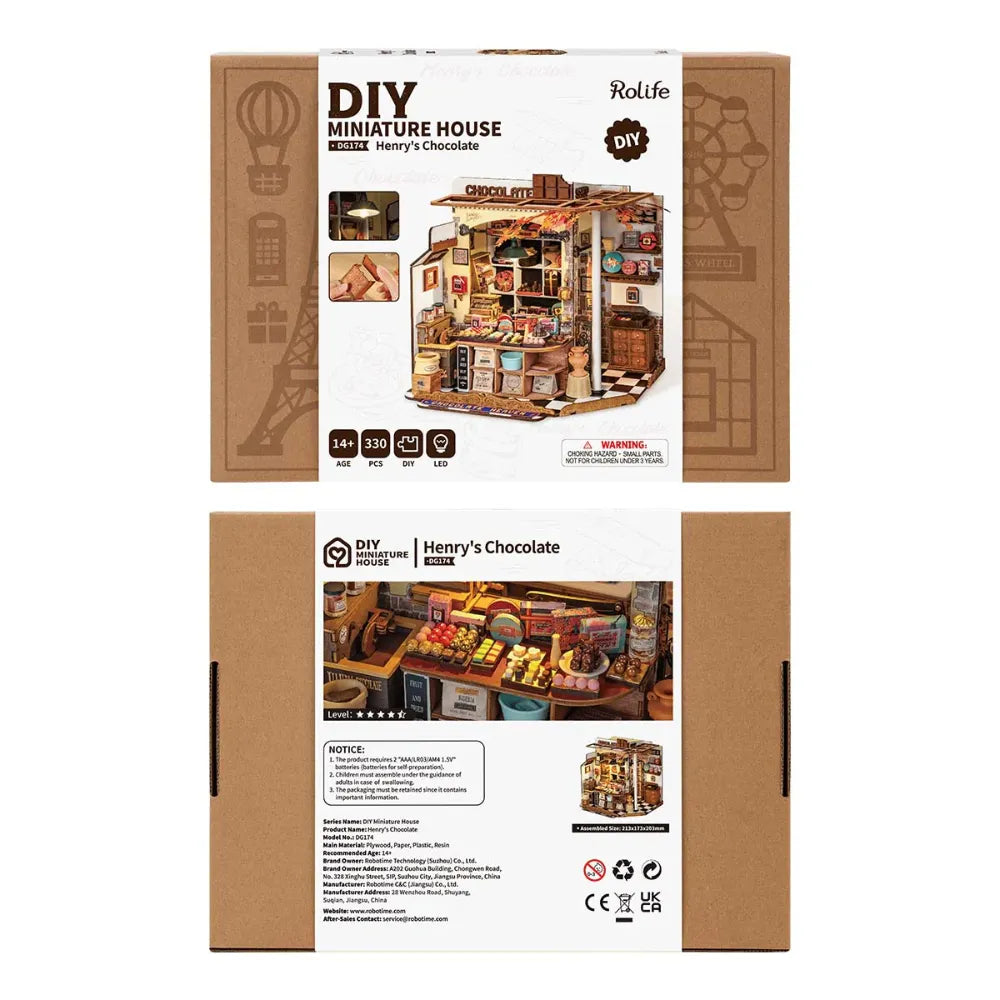 3D puzzle Robotime Henry's Chocolate
