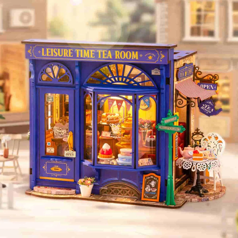 3D puzzle Robotime Leisure Time Tea Room